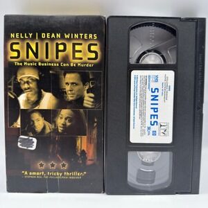 Snipes VHS 2003 Nelly Dean Winters Zoe Saldana Urban Crime Thriller Movie
